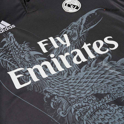 RONALDO #7 Real Madrid Tredjetröja 2014/15 Retro Tröja
 Svart-5
