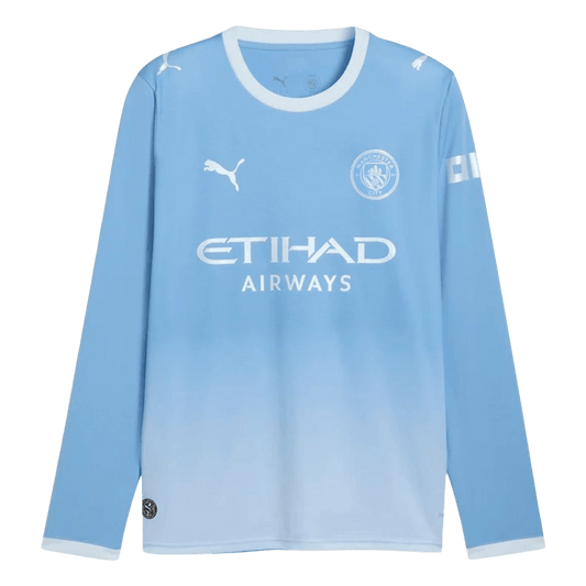 Manchester City Tröja 2026/27 Hemma Långärmad Blå