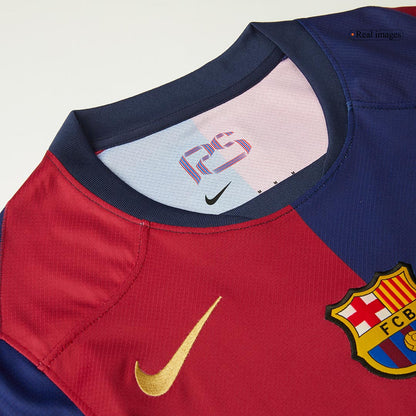 Barcelona Tröja 2024/25 Hemma Röd & Blå Final-11