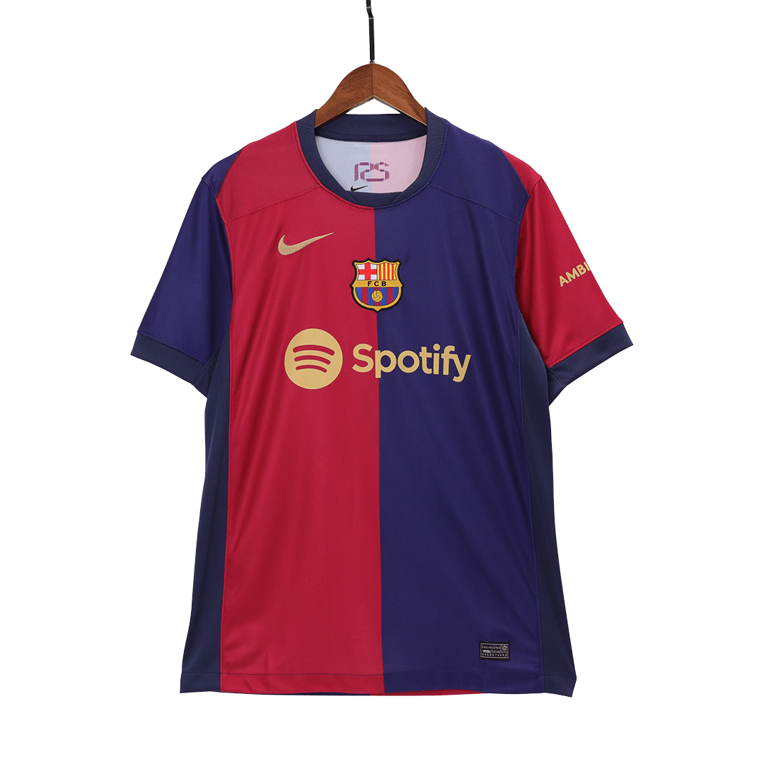 Barcelona Tröja Hemmaställ 2024/25 Röd & Blå-12