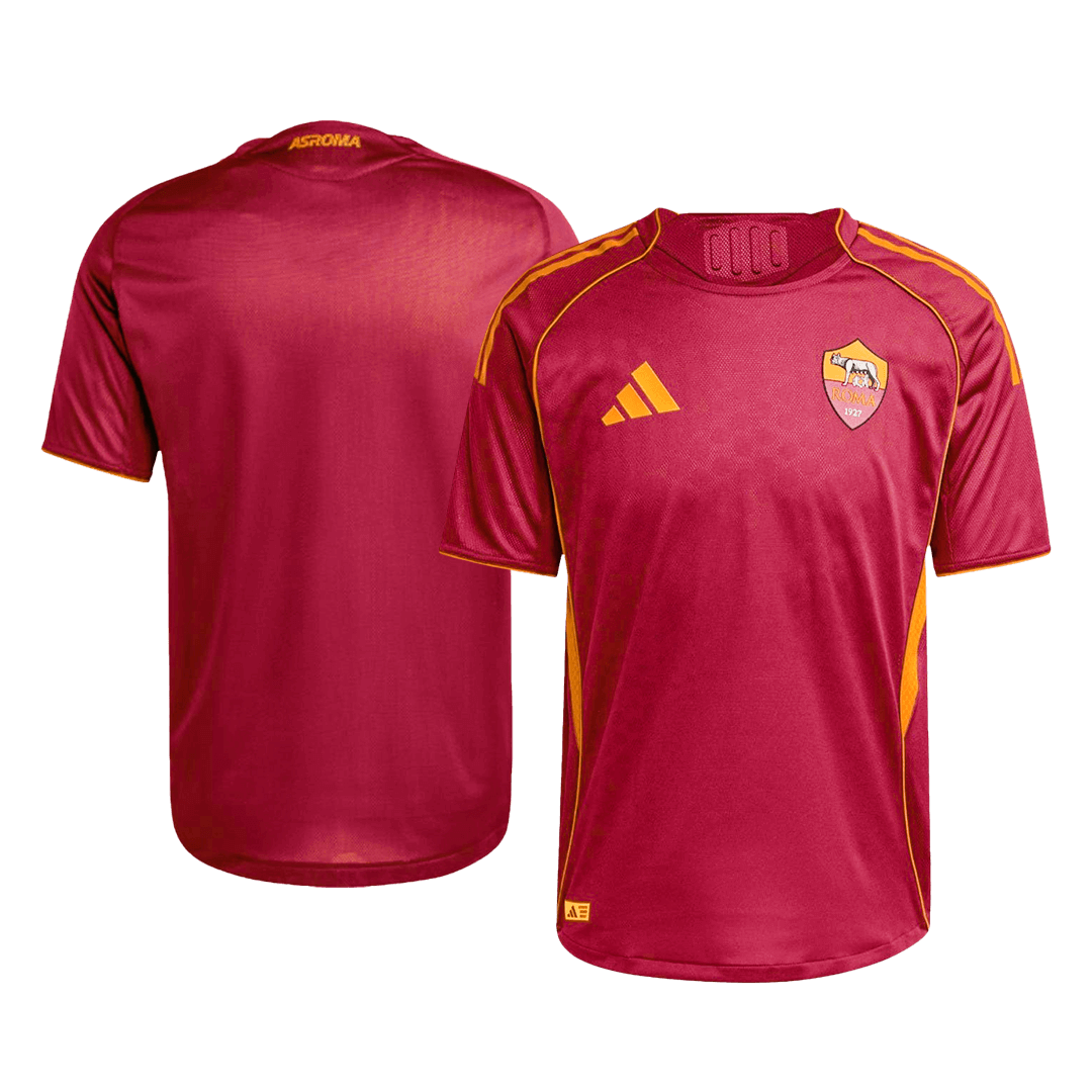 Roma Tröja 2025/26 Hemma Autentisk Röd