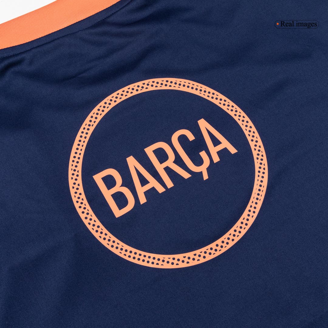Barcelona Tröja 2025/26 Orange&Black