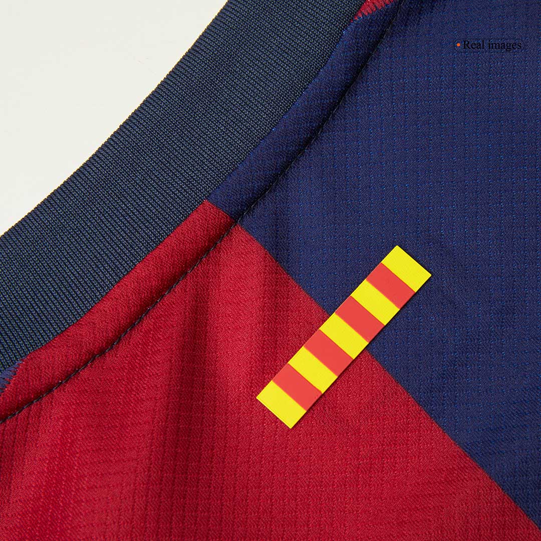 Barcelona Tröja RAPHINHA #11 2024/25 Hemma Röd & Blå - UCL