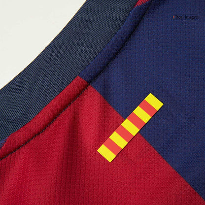 Barcelona Tröja 2024/25 Hemma Röd & Blå - 125-årsjubileum-4