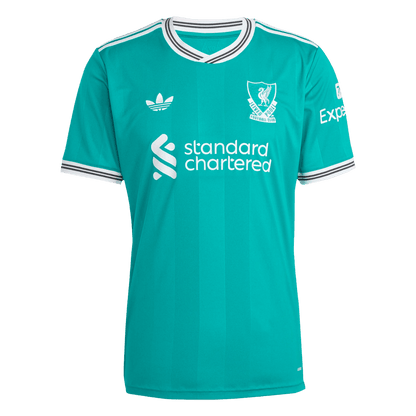 Liverpool Tröja 2025/26 Tredje Grön