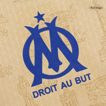 Marseille Tröja 2025/26 Fourth Away Autentisk Gul-8