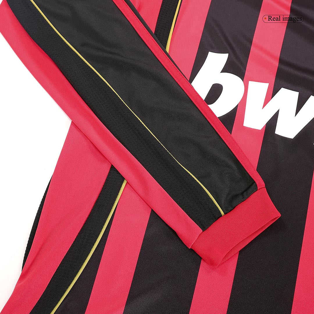 MALDINI #3 AC Milan Hemmatröja 2006/07 Retro Tröja
 Röd & Svart