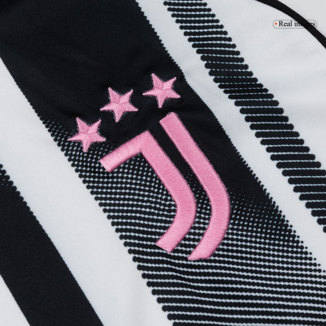 Juventus Tröja 2025/26 Hemma Långärmad Svart & Vitt-5