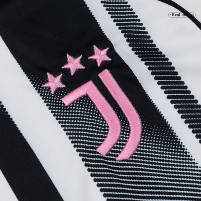 Juventus Tröja 2025/26 Hemma Långärmad Svart & Vitt-5