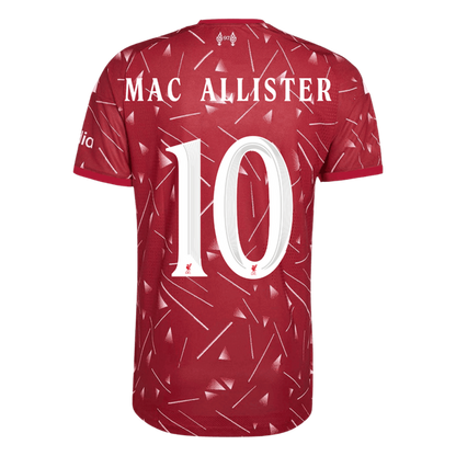 Liverpool Tröja MAC ALLISTER #10 2026/27 Hemma Autentisk Röd - UCL-3