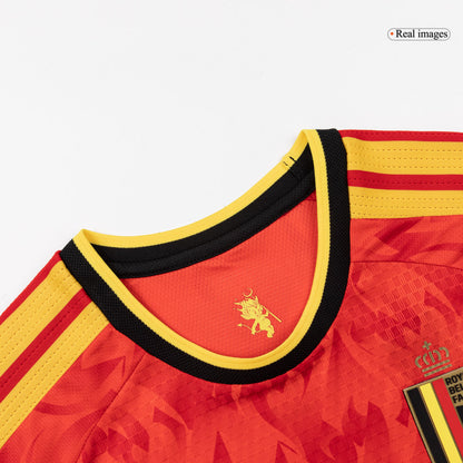 Belgien Tröja LUKAKU #9 2026 Hemma Autentisk Röd-7