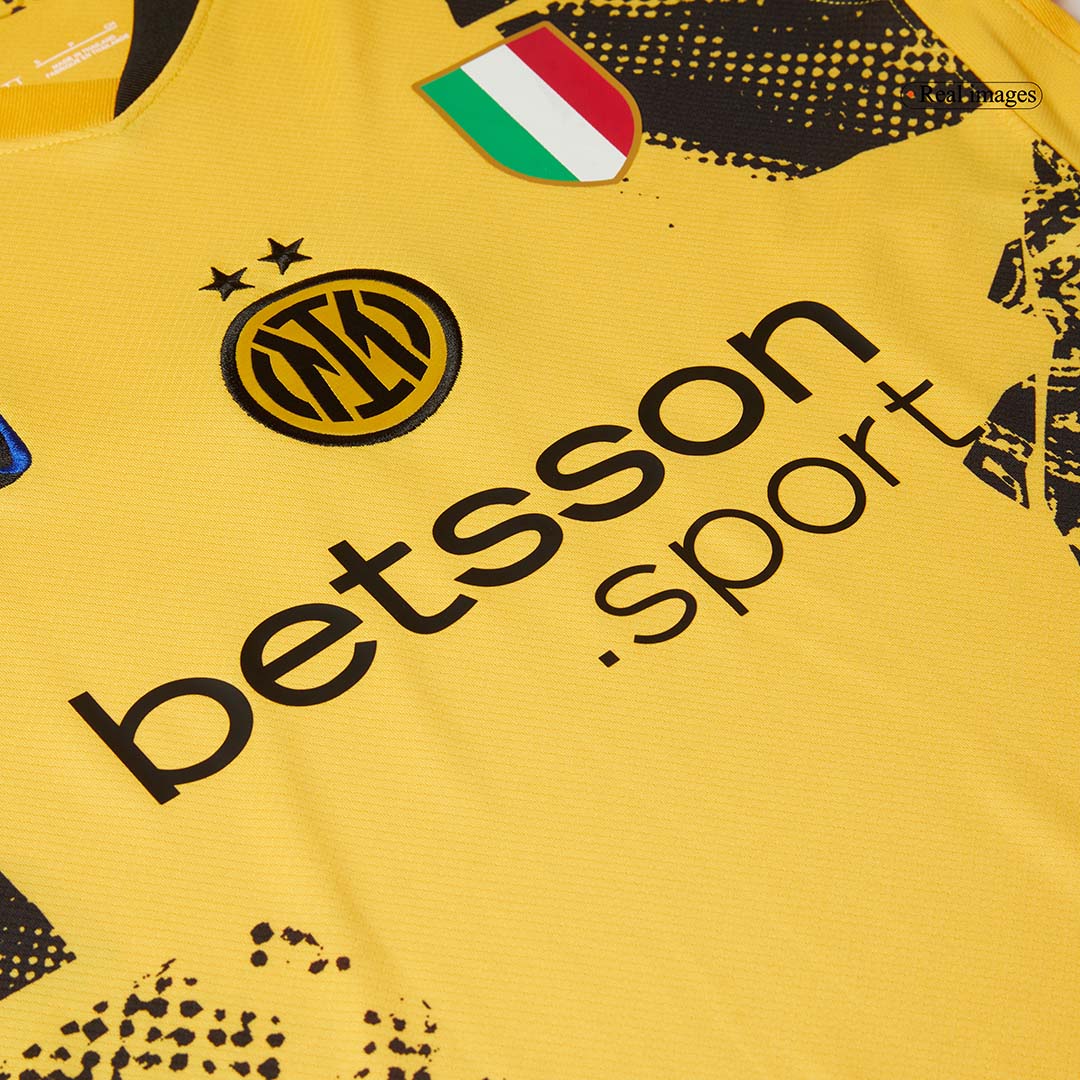 Inter Milan Tröja 2024/25 Tredje Gul