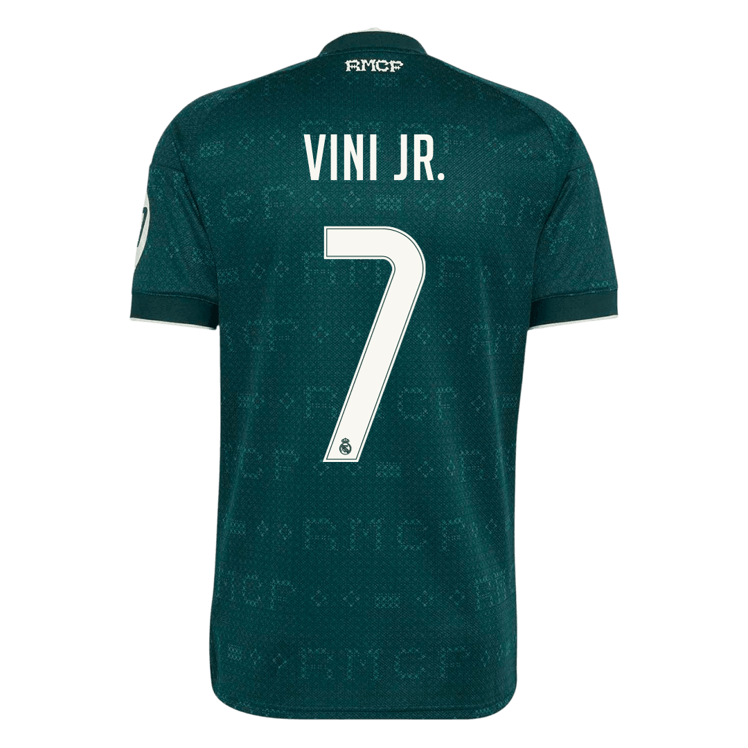 Real Madrid Tröja VINI JR. #7 2026/27 Borta Grön