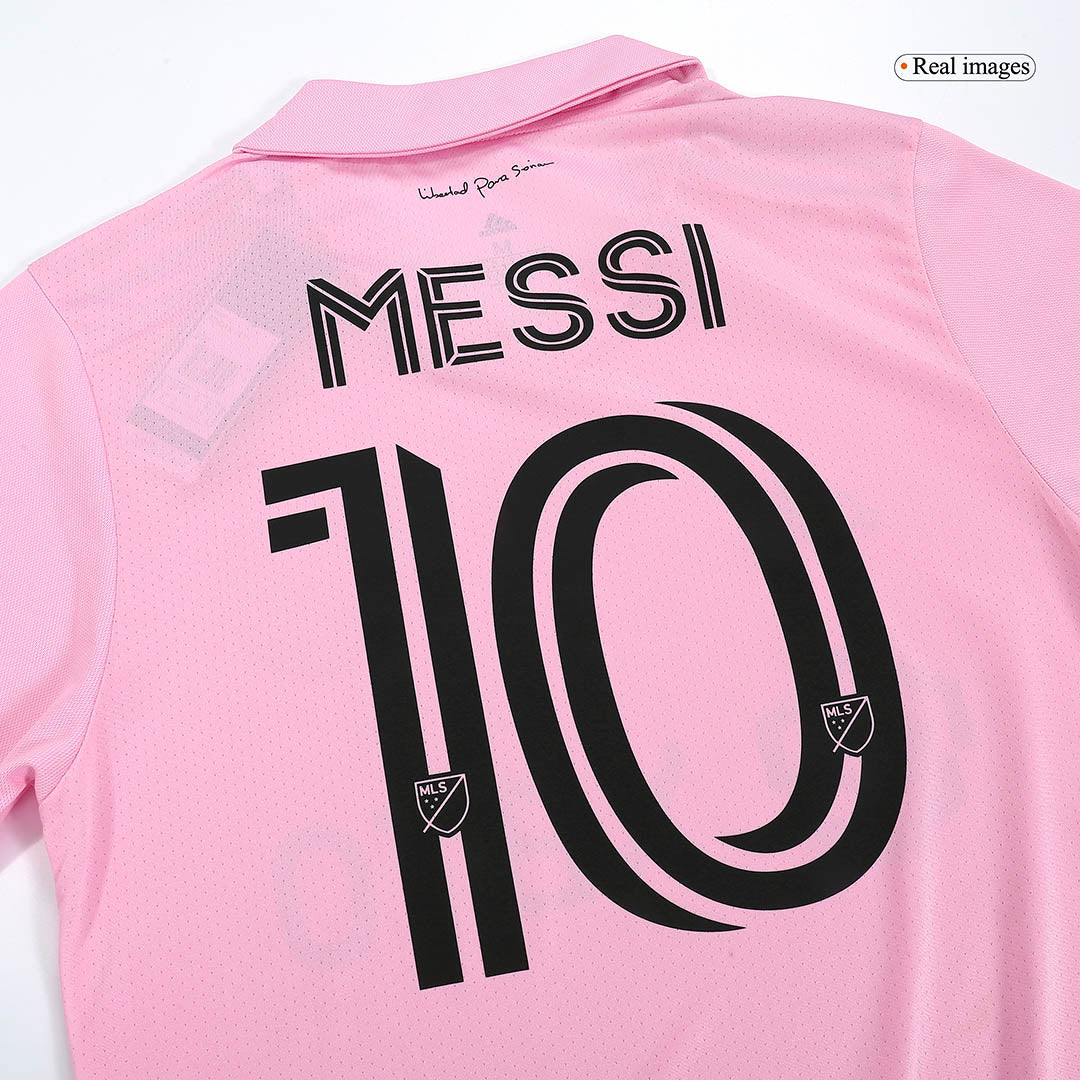 Inter Miami CF Tröja MESSI #10 2023 Hemma-10