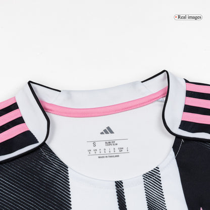 Juventus Tröja 2025/26 Hemma Svart & Vitt Dam-6