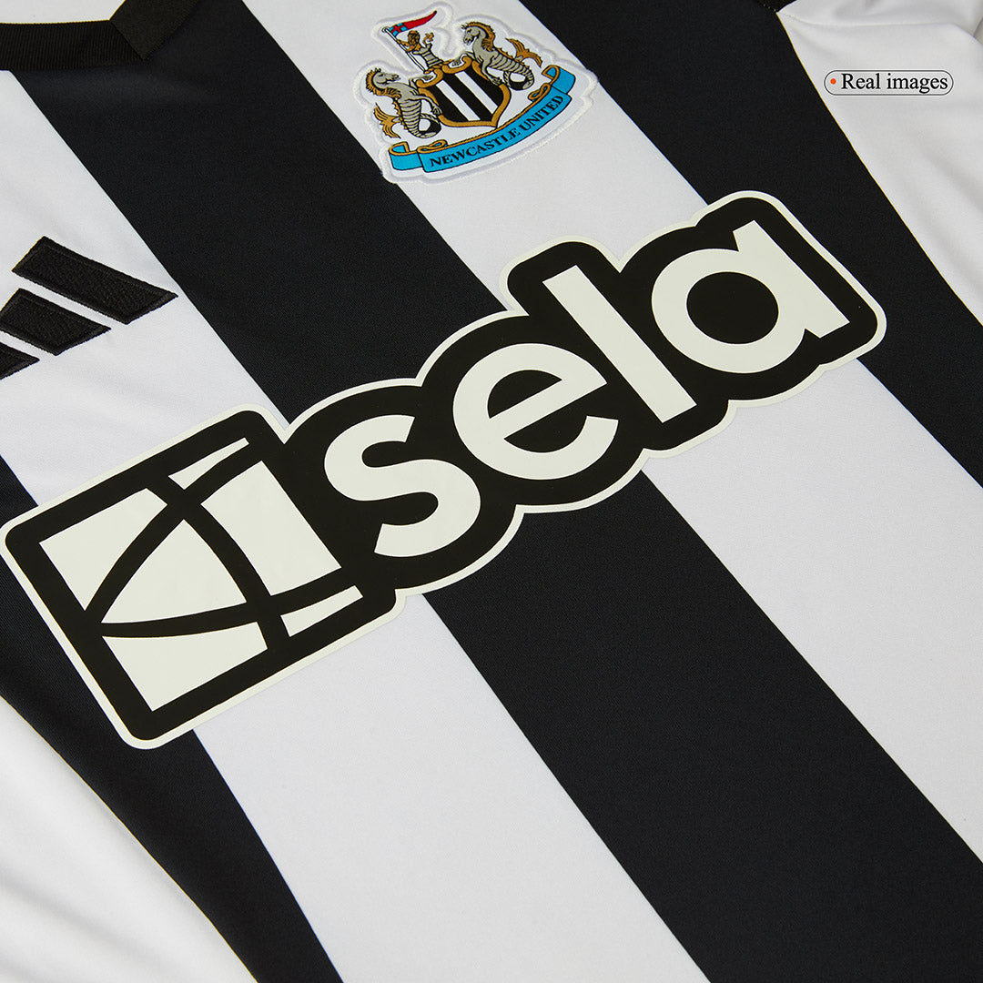 Newcastle United Tröja 2024/25 Hemma Svart & Vitt-7