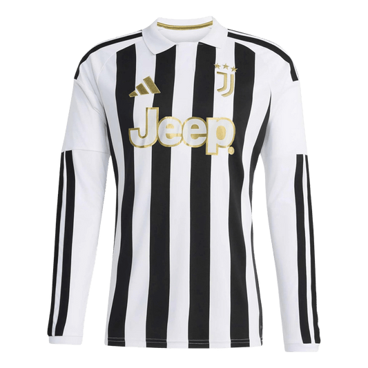 Juventus Tröja 2026/27 Hemma Långärmad Svart & Vitt