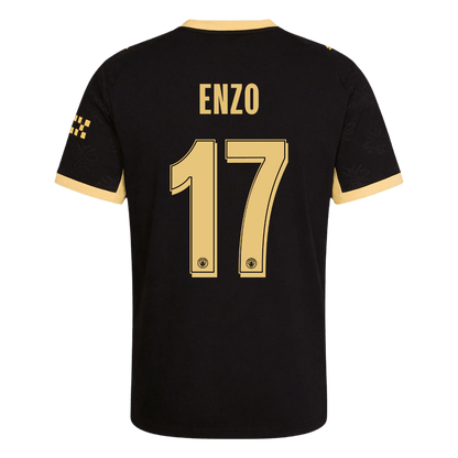 Manchester City Tröja ENZO #17 2026/27 Borta Autentisk Svart - UCL-3