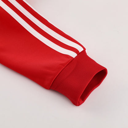 Bayern Munich Träningsset (Jacka+Byxor) 2025/26 Röd-9