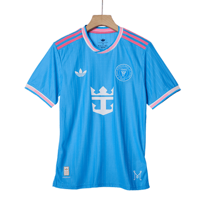 Inter Miami CF Tröja MESSI #10 2025 Tredje Blå-11