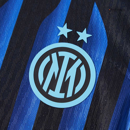 Inter Milan Tröja THURAM #9 2025/26 Hemma Autentisk Blå och svart-9