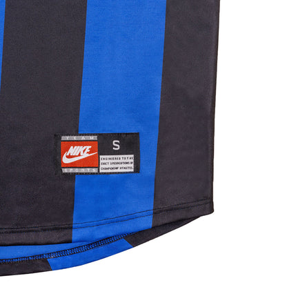 Inter Milan Hemmatröja 1999/00 Retro Tröja
 Blå och svart-3