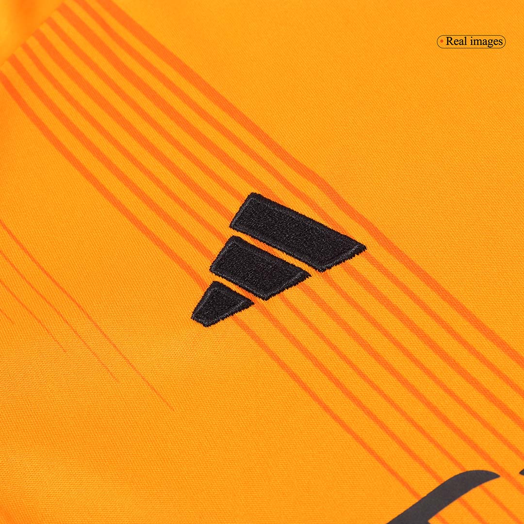 Real Madrid Tröja 2024/25 Borta Orange Barn-9