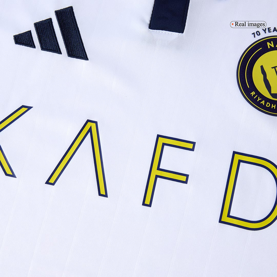 Al Nassr Tröja RONALDO #7 2025/26 Tredje Vit-5