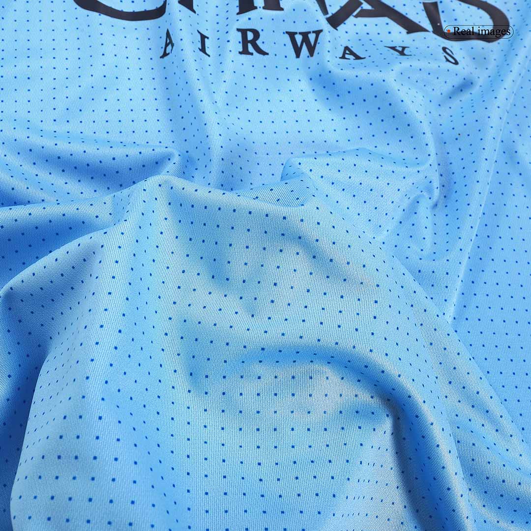 Manchester City Hemmatröja 2011/12 Retro Tröja
 Blå
