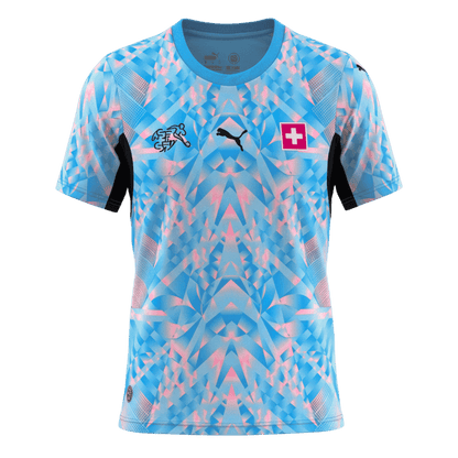 Schweiz Tröja 2026 Blå