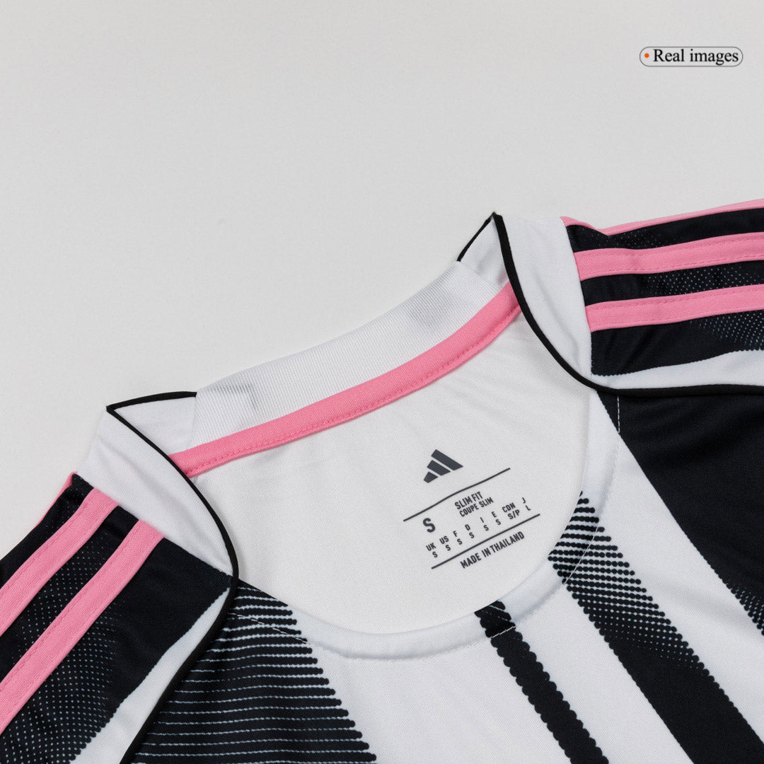 Juventus Tröja 2025/26 Hemma Långärmad Svart & Vitt-6
