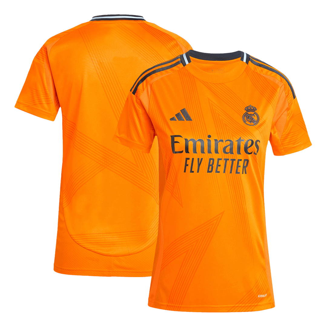 Real Madrid Tröja 2024/25 Borta Orange Dam-11