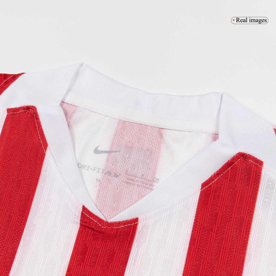 Atletico Madrid Tröja SØRLOTH #9 2025/26 Hemma Autentisk Röd & Vit