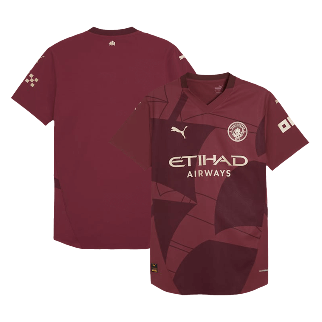 Manchester City Tröja 2024/25 Tredje Röd-13