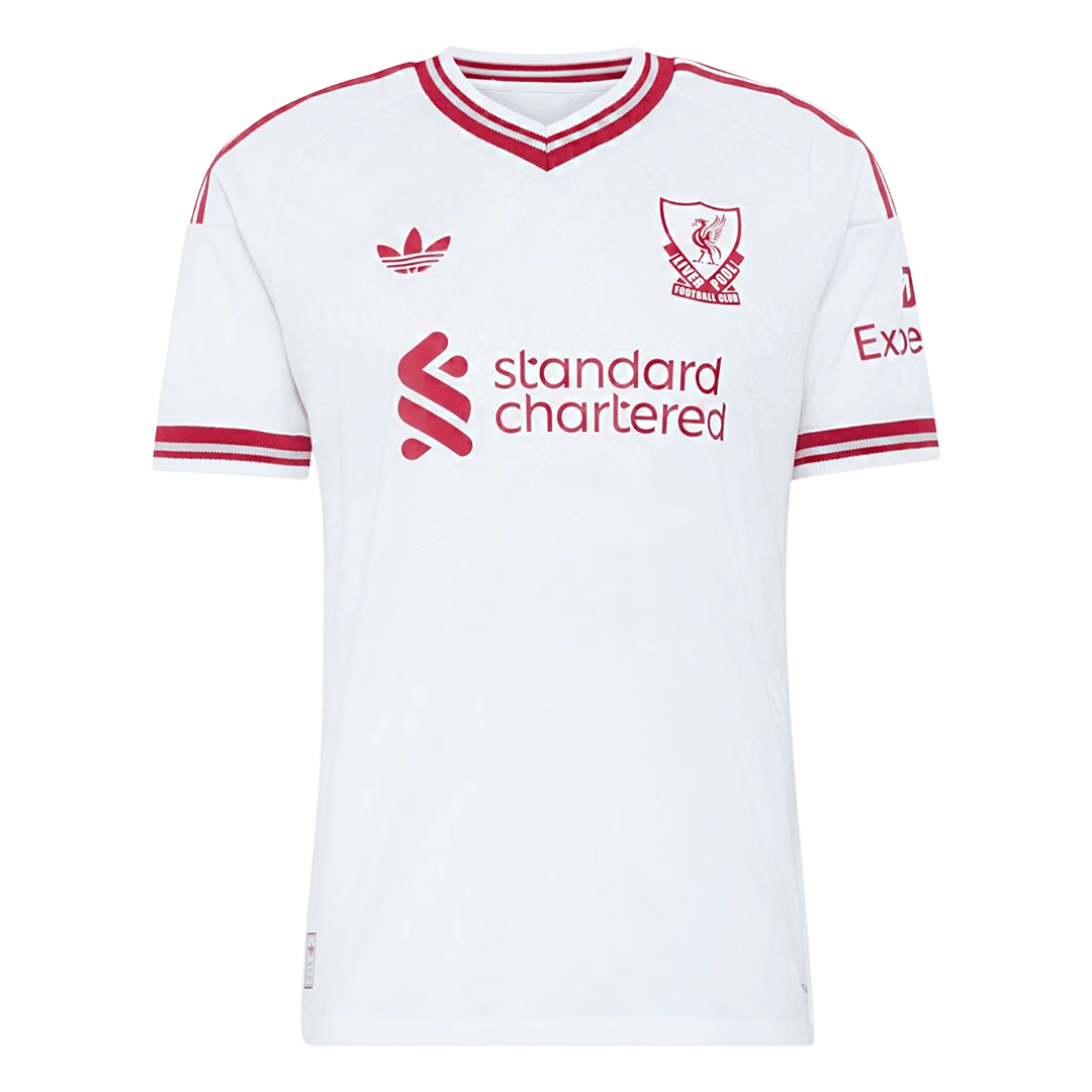 Liverpool Tröja ISAK #9 2026/27 Borta Autentisk Vit - UCL-2