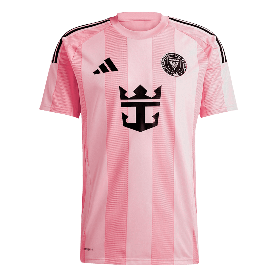 Inter Miami CF Tröja DE PAUL #7 2025 Hemma Rosa-3