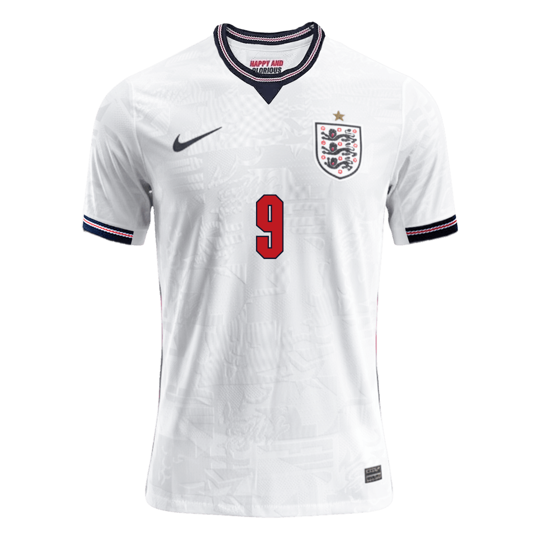 England Tröja KANE #9 2026 Hemma Autentisk Vit-8
