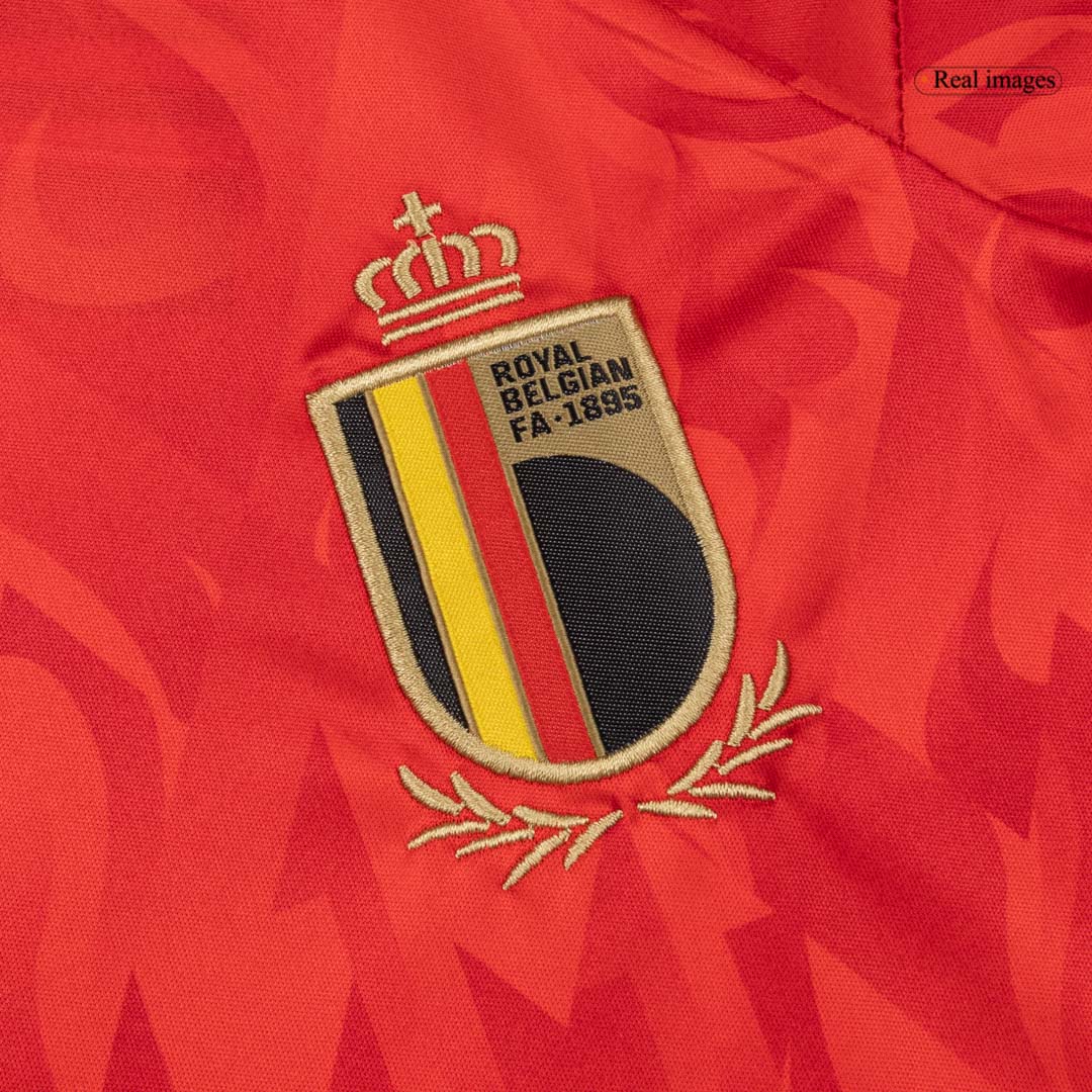 Belgien Tröja 2026 Hemma Röd Barn-9