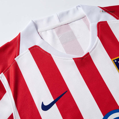 Atletico Madrid Tröja GRIEZMANN #7 2025/26 Hemma Röd & Vit-9