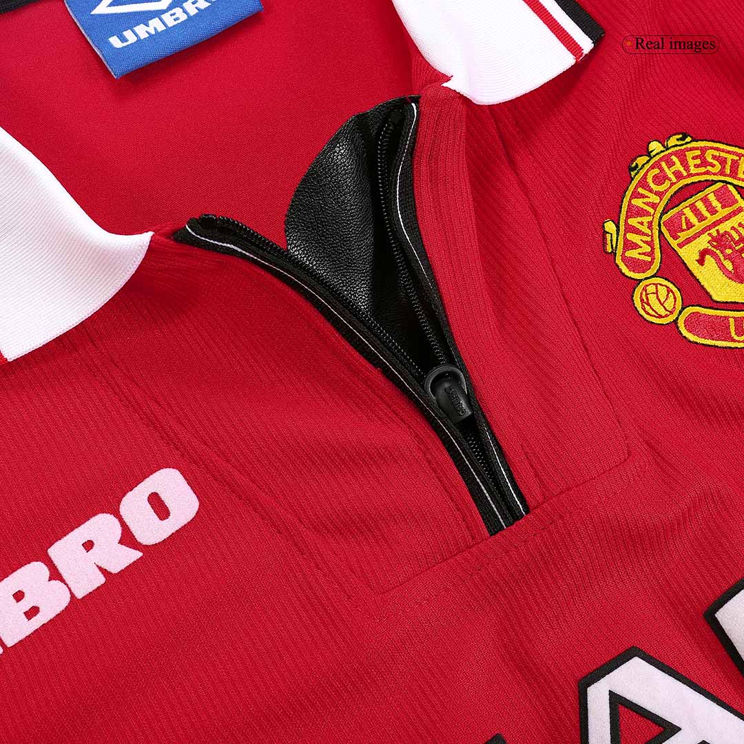 Manchester United Hemmatröja 98/00 Retro Tröja
 Röd