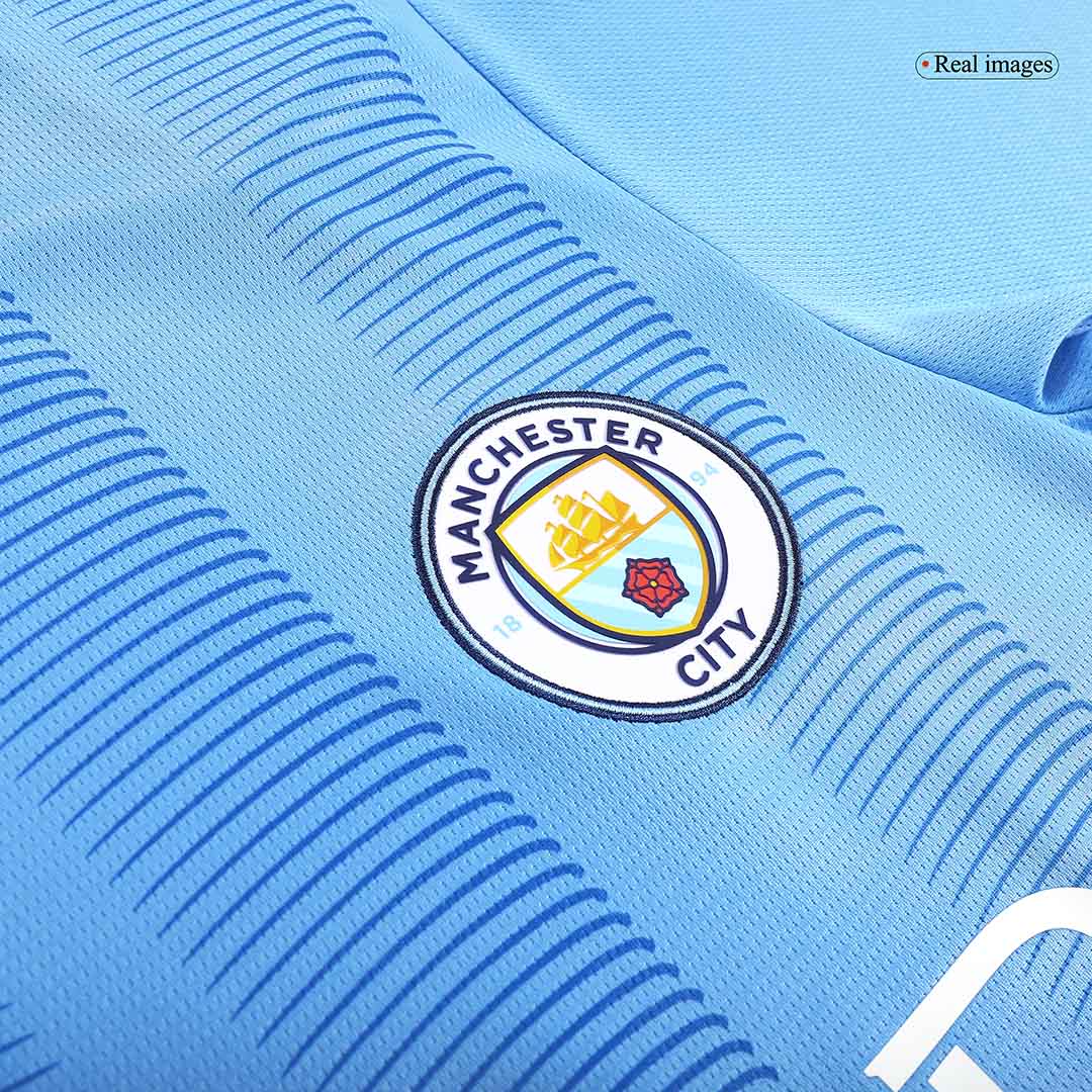 Manchester City Tröja GREALISH #10 2023/24 Hemma Blå-9