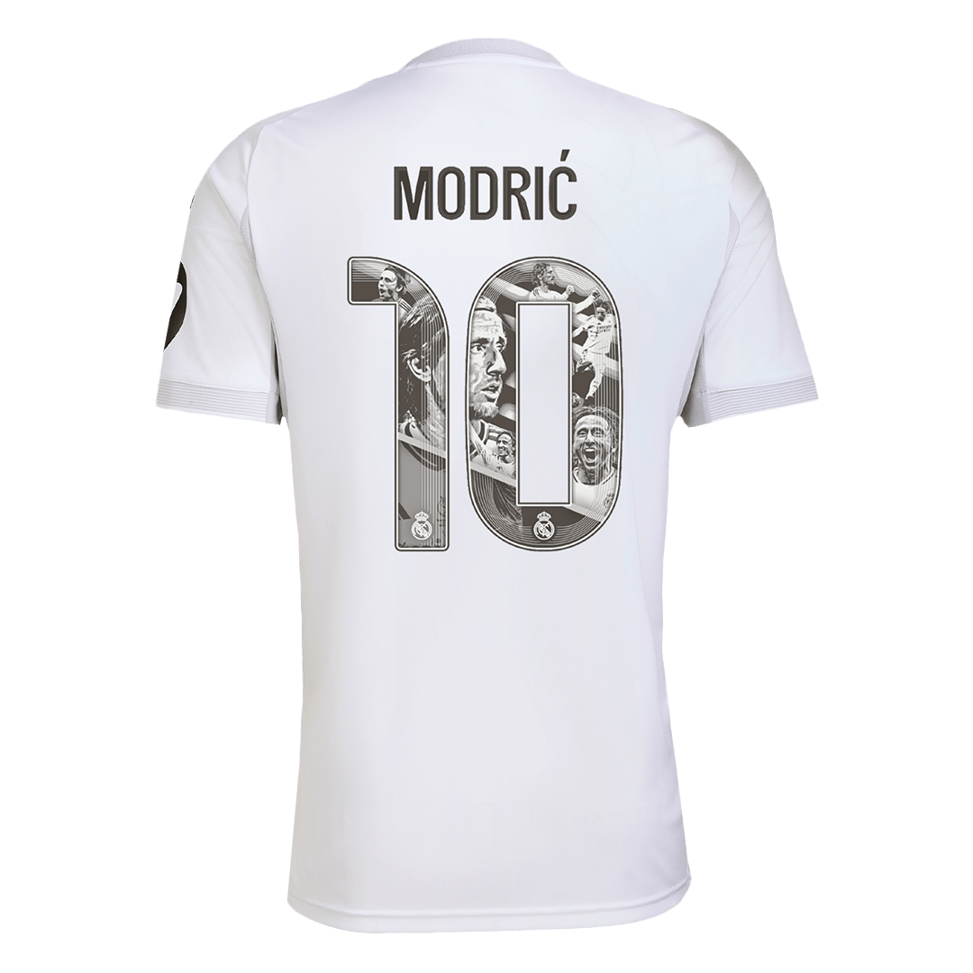 MODRIĆ Special #10 Real Madrid Tröja 2025/26 Hemma Premium Vit-9