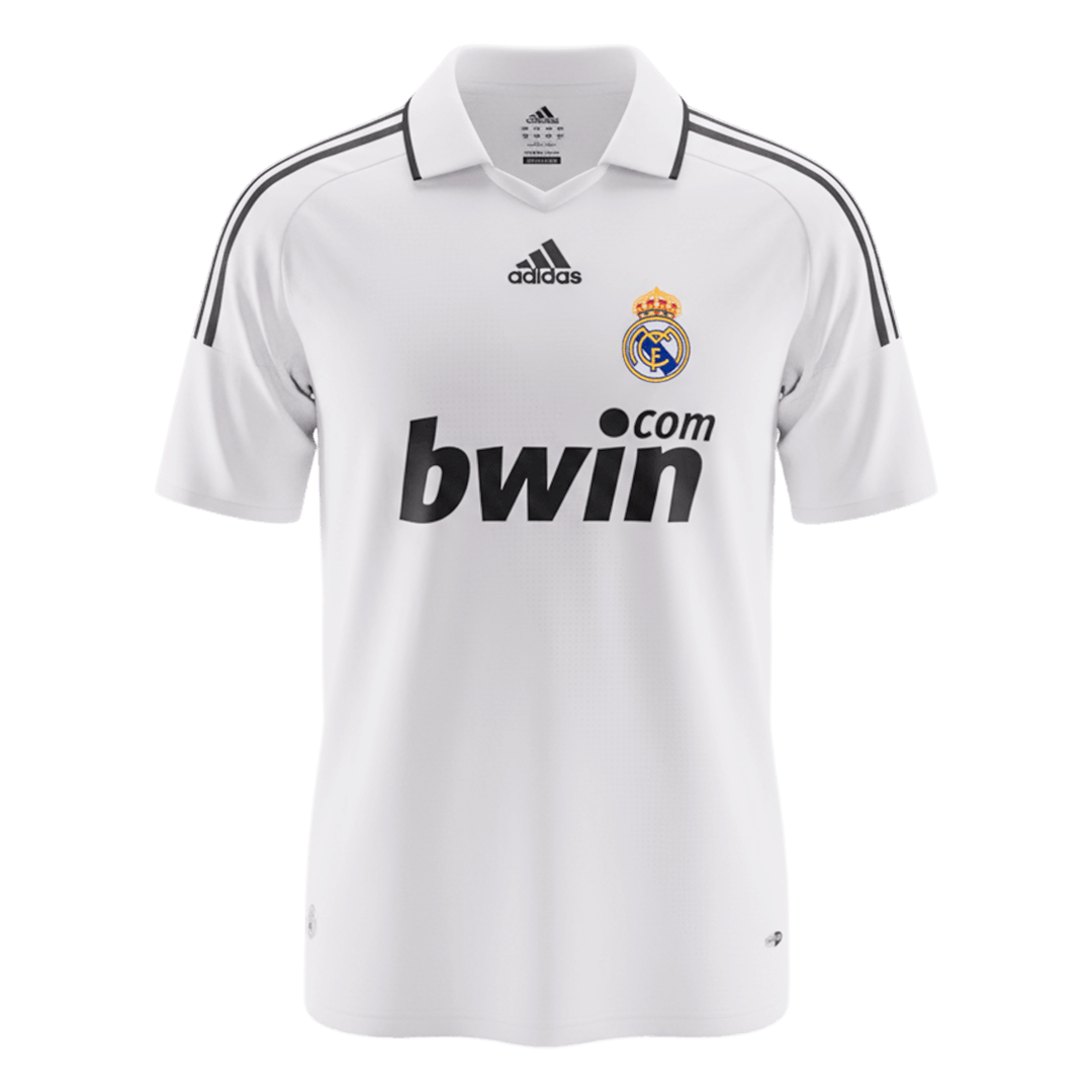 Real Madrid Hemmatröja 2008/09 Retro Tröja
 Vit