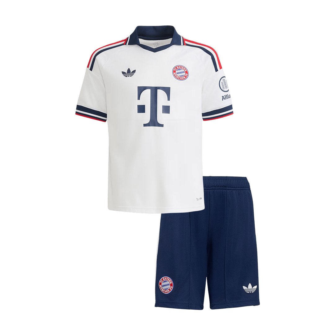 Bayern Munich Tröja 2026/27 Borta Vit Barn