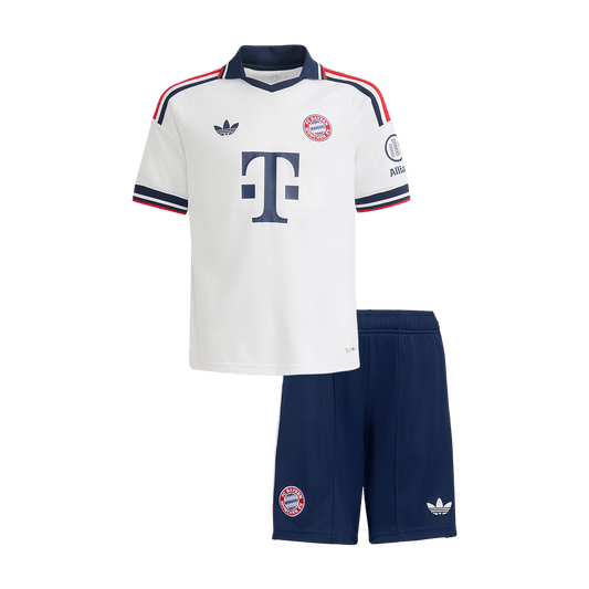 Bayern Munich Tröja 2026/27 Borta Vit Barn