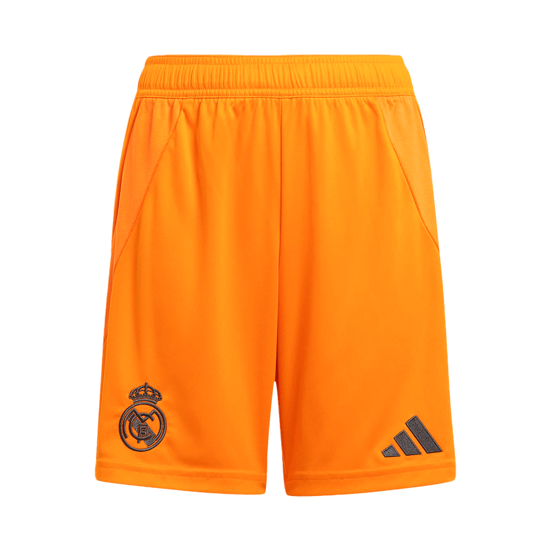 Real Madrid Shorts 2024/25 Borta Orange-8
