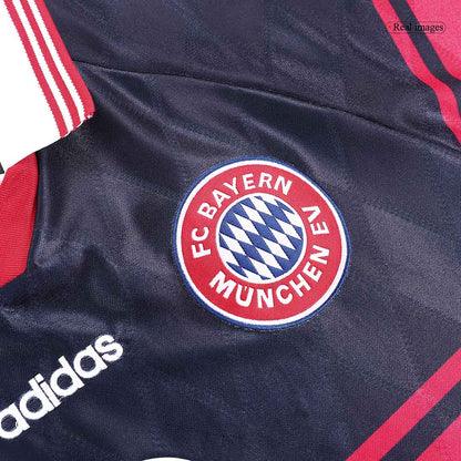 Bayern Munich Hemmatröja 1997/99 Retro Tröja
 Black&Red-6