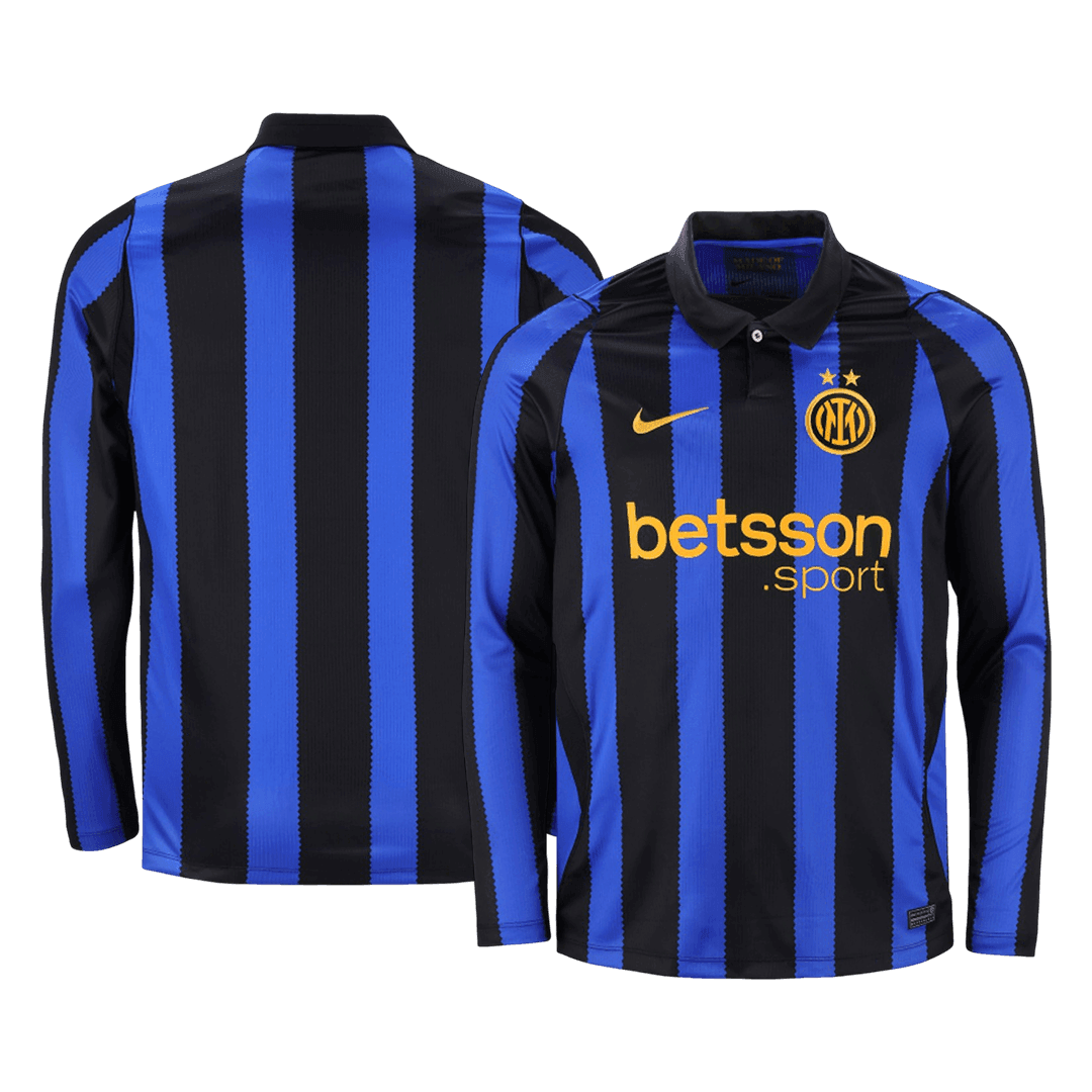 Inter Milan Tröja 2026/27 Hemma Långärmad Blå & Svart