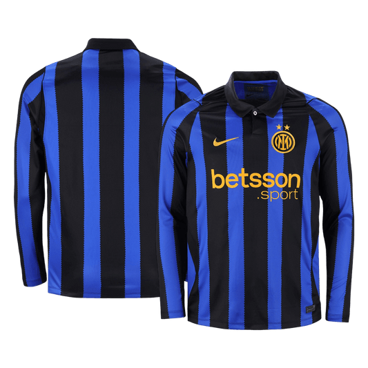 Inter Milan Tröja 2026/27 Hemma Långärmad Blå & Svart-1