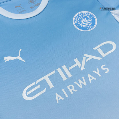 Manchester City Tröja CHERKI #10 2026/27 Hemma Blå-7